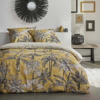 Parure de couette TODAY Jaune 260 x 240 cm Lit king size