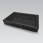 Coal Barbecue with Wheels Feel Maestro MR-1010 Black Metal