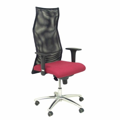 Chaise de Bureau Sahúco XL Piqueras y Crespo BALI933 Rouge Bordeaux