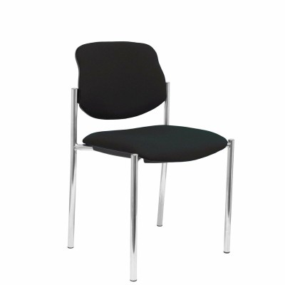 Reception Chair Villalgordo Piqueras y Crespo BALI840 Black Imitation leather