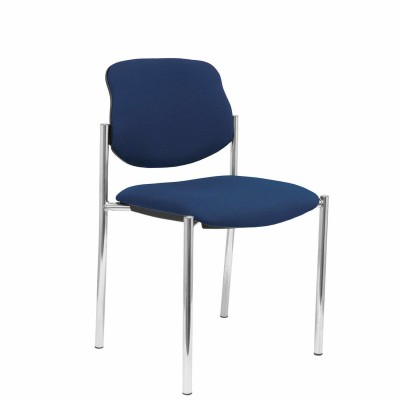 Chaise de Réception Villalgordo Piqueras y Crespo BALI200 Blue marine Simili Cuir