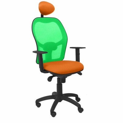 Office Chair with Headrest Jorquera Piqueras y Crespo ALI308C Orange