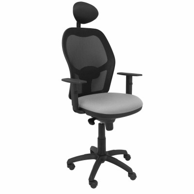 Chaise de Bureau avec Appui-tête Jorquera Piqueras y Crespo BALI40C Gris