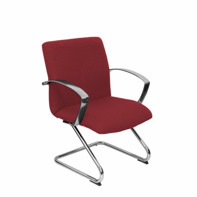 Chaise de Réception Caudete  patín Piqueras y Crespo BALI933 Rouge Bordeaux