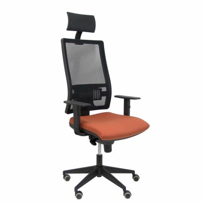 Chaise de Bureau avec Appui-tête Horna bali Piqueras y Crespo BALI363 Marron