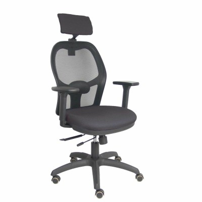 Chaise de Bureau avec Appui-tête Piqueras y Crespo B3DRPCR Gris foncé