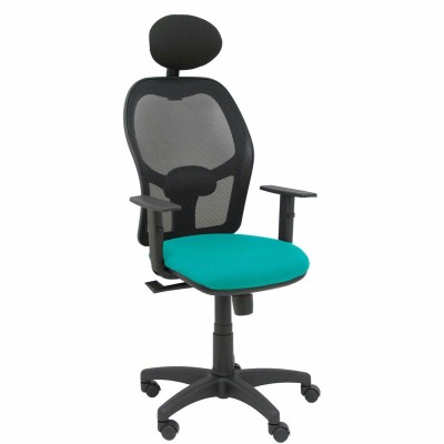 Chaise de Bureau avec Appui-tête Piqueras y Crespo B10CRNC Turquoise Vert turquoise