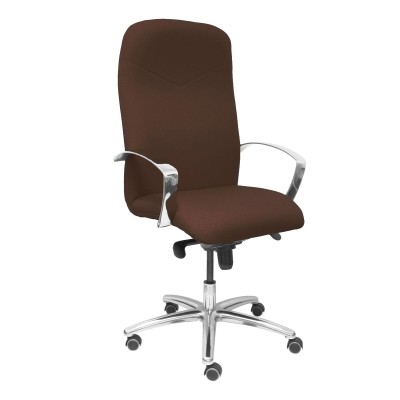 Chaise de Bureau Caudete Piqueras y Crespo BALI463 Brun foncé