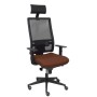 Office Chair with Headrest Horna Piqueras y Crespo BALI463 Dark brown