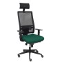 Office Chair with Headrest Horna Piqueras y Crespo BALI426 Dark green