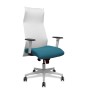 Chaise de Bureau Piqueras y Crespo 54BR65G Blanc Vert pétrole