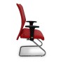 Chaise de Bureau Piqueras y Crespo P350B24 Rouge