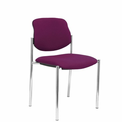Chaise de Réception Villalgordo Piqueras y Crespo BALI760 Violet Simili Cuir