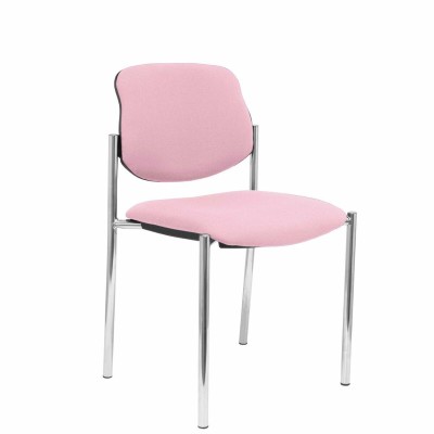 Chaise de Réception Villalgordo Piqueras y Crespo BALI710 Rose Simili Cuir