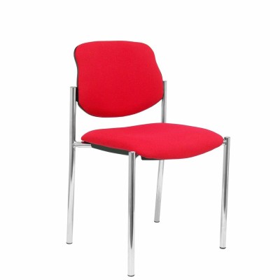 Chaise de Réception Villalgordo Piqueras y Crespo BALI350 Rouge Simili Cuir