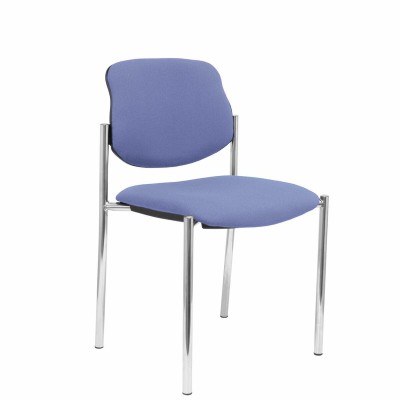 Chaise de Réception Villalgordo Piqueras y Crespo BALI261 Bleu Simili Cuir