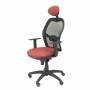 Office Chair with Headrest Jorquera malla Piqueras y Crespo NSPGRAC Maroon