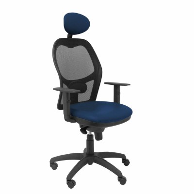 Chaise de Bureau avec Appui-tête Jorquera malla Piqueras y Crespo NSPAZMC Blue marine