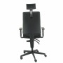 Office Chair with Headrest Lezuza Piqueras y Crespo 322NECC Black