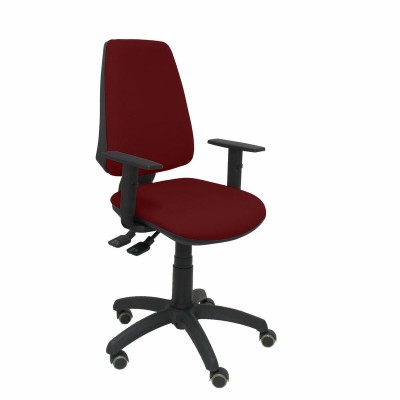Chaise de Bureau Elche S bali Piqueras y Crespo 33B10RP Rouge Bordeaux