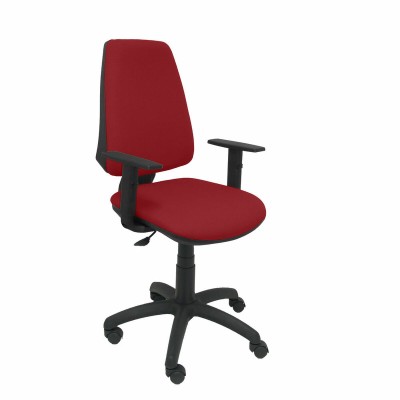 Chaise de Bureau Elche CP Bali Piqueras y Crespo I933B10 Rouge Bordeaux