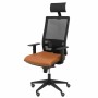Office Chair with Headrest Horna Piqueras y Crespo 10SP363 Brown