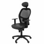 Office Chair with Headrest Jorquera similpiel Piqueras y Crespo SNSPNEC Black