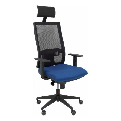 Chaise de Bureau avec Appui-tête Horna  Piqueras y Crespo BALI200 Blue marine