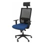 Chaise de Bureau avec Appui-tête Horna  Piqueras y Crespo BALI200 Blue marine