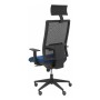 Chaise de Bureau avec Appui-tête Horna  Piqueras y Crespo BALI200 Blue marine