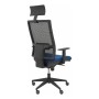 Office Chair with Headrest Horna  Piqueras y Crespo BALI200 Navy Blue