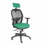 Office Chair with Headrest Piqueras y Crespo B3DRPCR Emerald Green