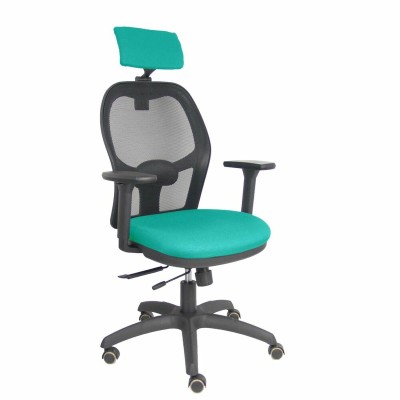 Chaise de Bureau avec Appui-tête Piqueras y Crespo B3DRPCR Turquoise