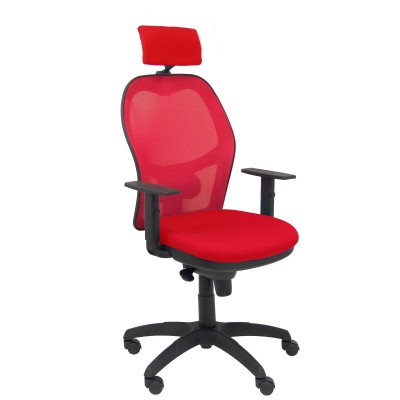 Chaise de Bureau avec Appui-tête Jorquera Piqueras y Crespo 10CRNCR Rouge