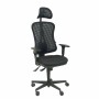 Chaise de Bureau avec Appui-tête Agudo Piqueras y Crespo 840B23C Noir