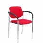 Reception Chair Villalgordo Piqueras y Crespo LI350CB Red