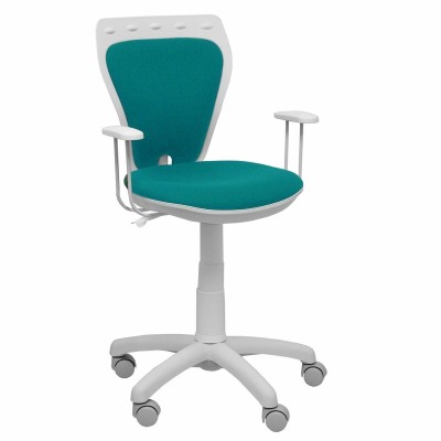 Chaise de Bureau Salinas Piqueras y Crespo BLB39RF Turquoise Vert émeraude Jeunes