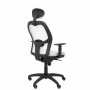 Office Chair with Headrest Jorquera Piqueras y Crespo BALI40C Grey Light grey