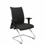 Reception Chair Albacete Confidente Patín Piqueras y Crespo BALI840 Black