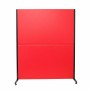 Paravent Valdeganga Piqueras y Crespo 80SPRJ Rouge Simili Cuir