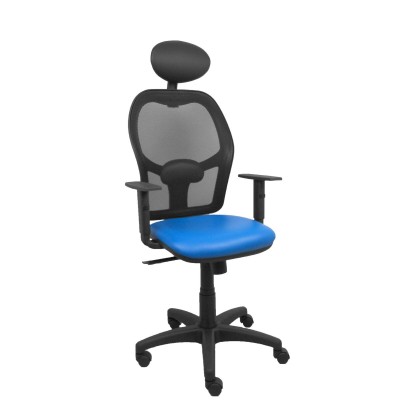 Chaise de Bureau avec Appui-tête Piqueras y Crespo B10CRNC Bleu