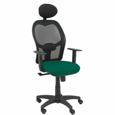 Chaise de Bureau avec Appui-tête Piqueras y Crespo B10CRNC Vert foncé