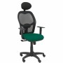 Chaise de Bureau avec Appui-tête Piqueras y Crespo B10CRNC Vert foncé