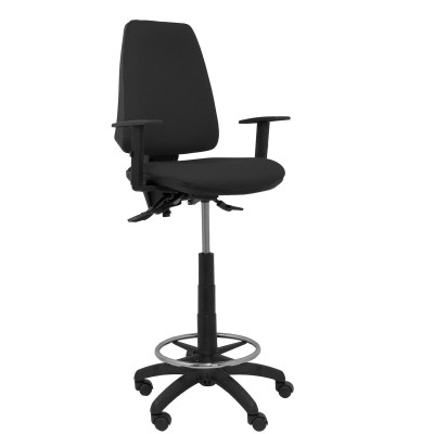 Tabouret Elche Piqueras y Crespo I840B10 Noir PVC