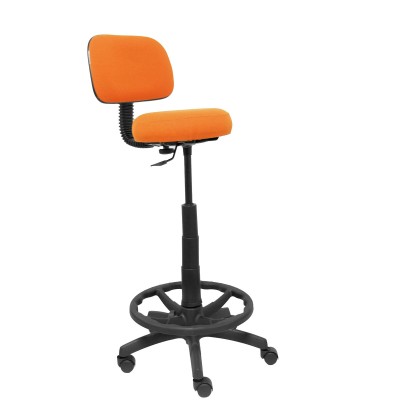 Tabouret Llanos Piqueras y Crespo LB308RN Orange PVC