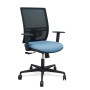 Chaise de Bureau Yunquera Piqueras y Crespo 0B68R65 Bleu ciel