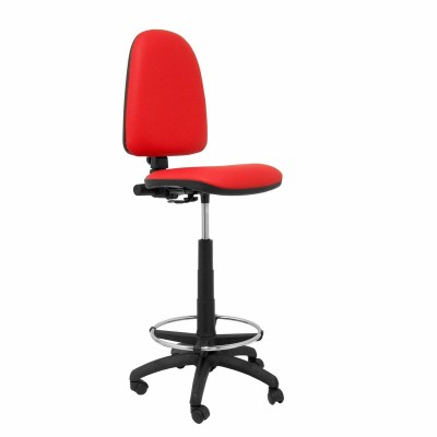 Tabouret Ayna  Piqueras y Crespo 4CPSPRJ Rouge PVC Simili Cuir