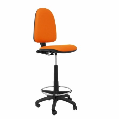 Tabouret Ayna  Piqueras y Crespo 4CPSPNA Orange PVC Simili Cuir