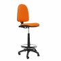 Tabouret Ayna  Piqueras y Crespo 4CPSPNA Orange PVC Simili Cuir