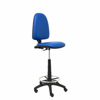 Tabouret Ayna  Piqueras y Crespo 4CPSPAZ Bleu PVC Simili Cuir